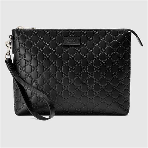 pochette gucci homme noir|gucci pochette vintage.